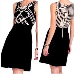 Anthropologie 9-H15 S’CL Postmark dress lace ribbon US 02